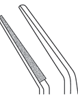 Kelman-McPherson Tying Forceps, Short Handle