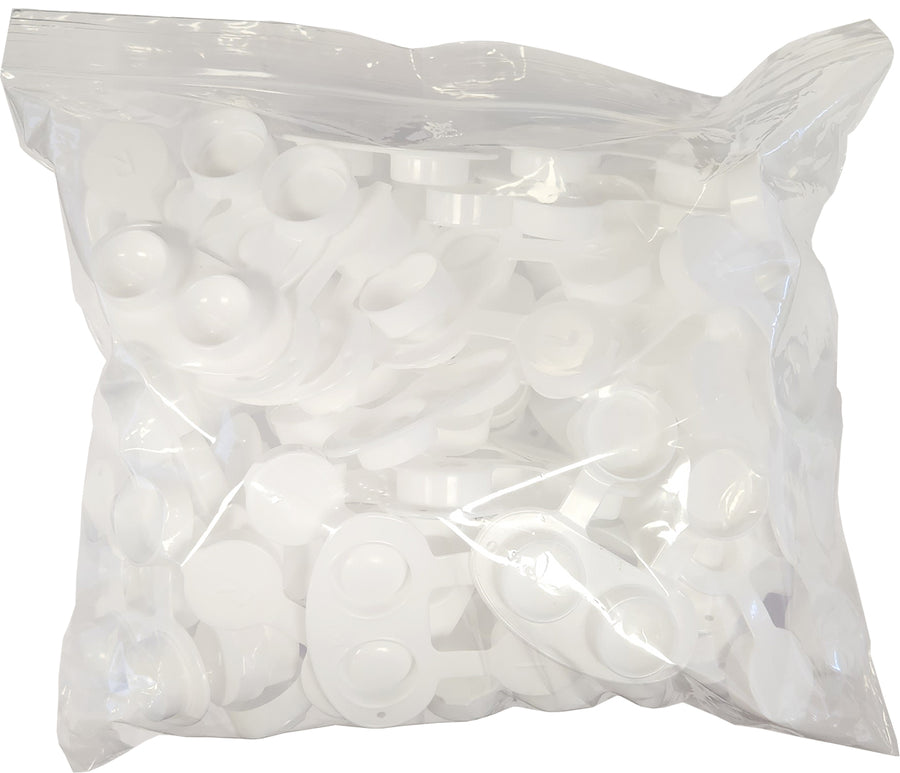 Contact Lens Cases, White, 50/bag