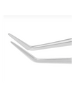 McPherson Tying Forceps, angled, smooth jaws