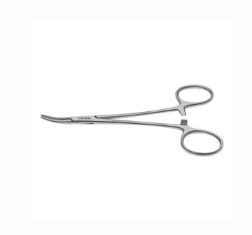 Mosquito Haemostat Clamps, curved 14.6 cm