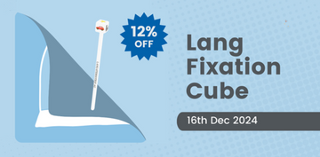 Lang Fixation Cube, White Stick