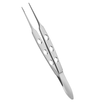 Bishop-Harmon Forceps 0.5 mm, serrated tips
