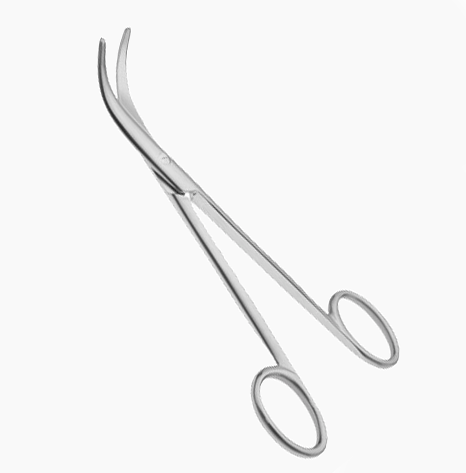 Enucleation Scissors, strong curve