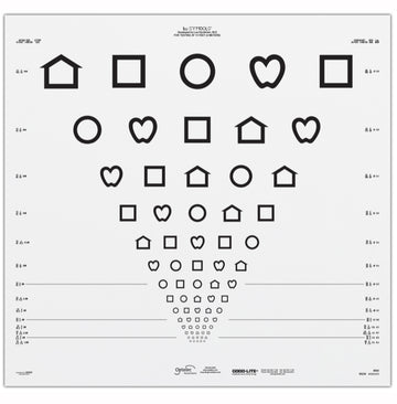 ETDRS Chart LEA Symbols, 4m/13 ft