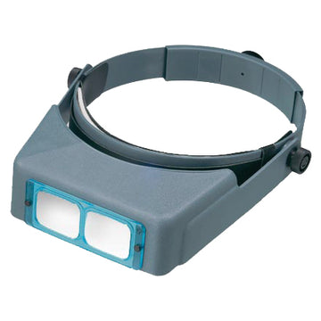Optivisor Binocular Headband Magnifier, Magn. 2x at 10"