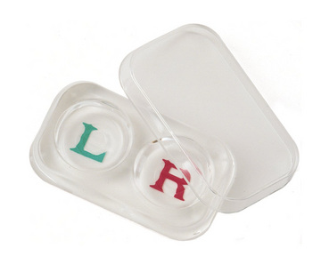 Contact Lens Dispensing Tray with Cover