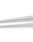 Jeweler's Forceps, serrated tips with platform